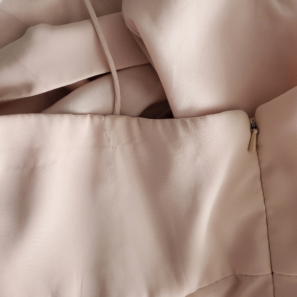 Jenny Packham JP1006 Sleeveless Lux Chiffon Bridesmaid Dress Blush Pink - Picture 5 of 6